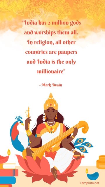 Free 75th Republic Day Quotes Template to Edit Online