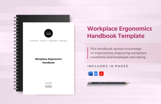 Workplace Ergonomics Handbook Template Workplace Ergonomics Handbook Template