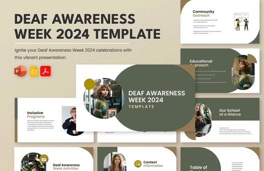 Deaf Awareness Week 2024 Template