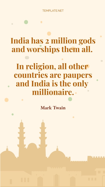 Free Republic Day Quote Template to Edit Online