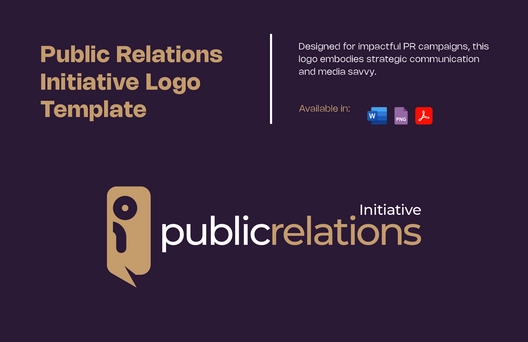 Public Relations Initiative Logo Template