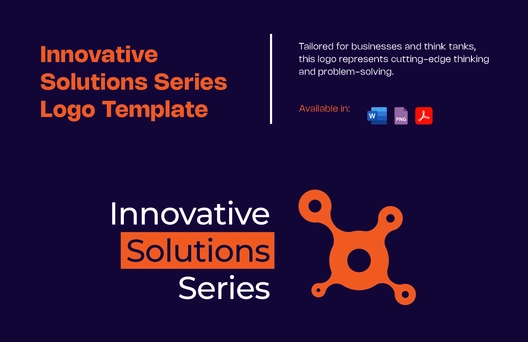 Innovative Solutions Series Logo Template