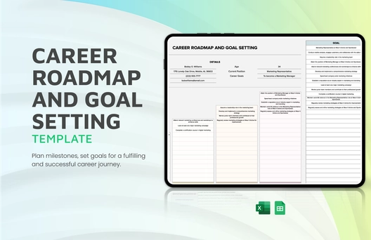 Career Roadmap and Goal Setting Template