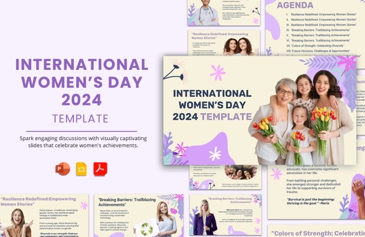 International Women's Day 2024 Template