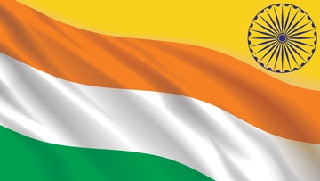 Free Republic Day Indian Flag Background Template to Edit Online