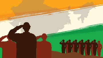 Free Republic Day Army Background Template to Edit Online