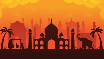 Free Beautiful Republic Day Background Template to Edit Online