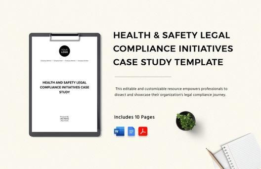 Health & Safety Legal Compliance Initiatives Case Study Template