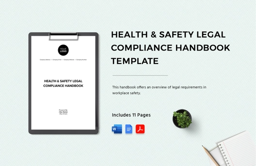 Health & Safety Legal Compliance Handbook Template Health & Safety Legal Compliance Handbook Template