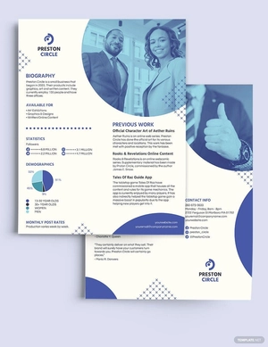 Small Business Media Kit Template
