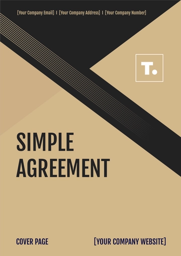Free Simple Agreement Template to Edit Online