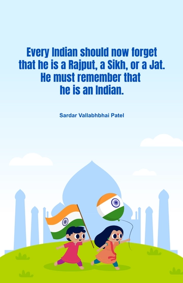 Free Republic Day Quotes Poster Template to Edit Online