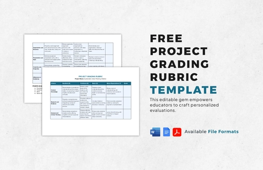 Project Grading Rubric Template