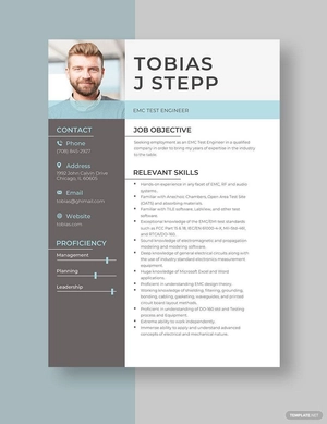 EMC Test Engineer Resume