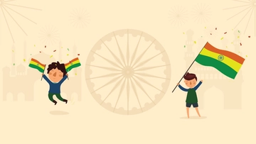 Free Republic Day Celebration Background Template to Edit Online