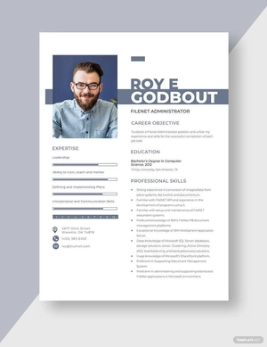 Filenet Administrator Resume