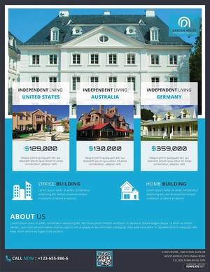 House for Sale Flyer Template