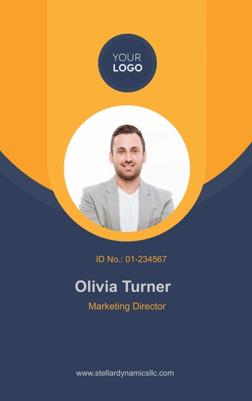 Free COO ID Card Template to Edit Online