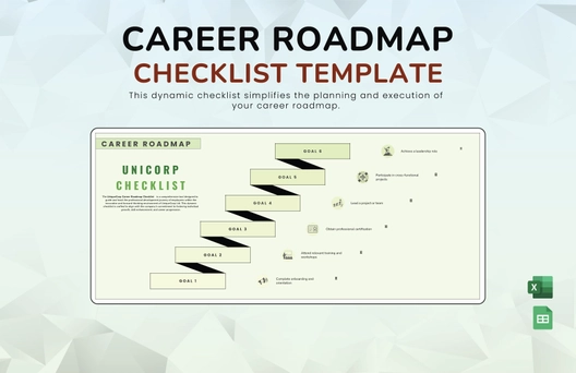 Career Roadmap Checklist Template