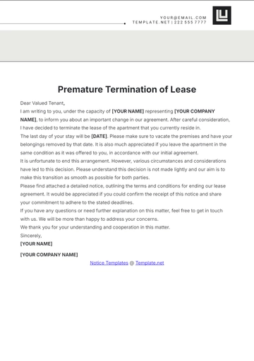 Free Blank Notice to Quit Template to Edit Online