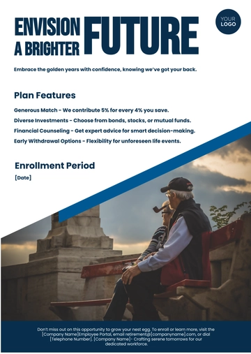 Free Retirement Plan Ad HR Template to Edit Online