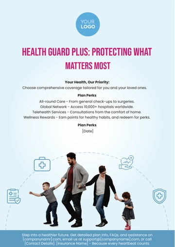 Free Health Insurance Ad HR Template to Edit Online