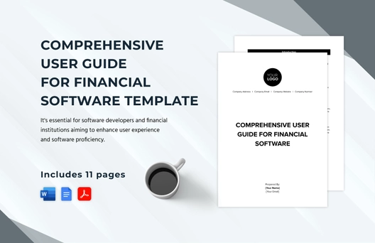 Comprehensive User Guide for Financial Software Template