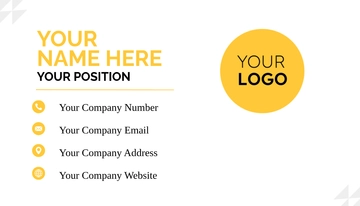 Free IT Manager Business Card Template to Edit Online