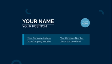 Free Social Media Manager Business Card Template to Edit Online