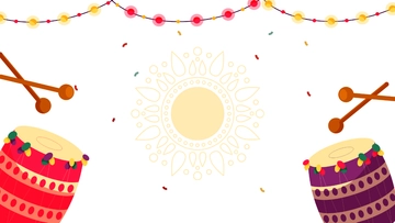 Free Lohri White Background Template to Edit Online