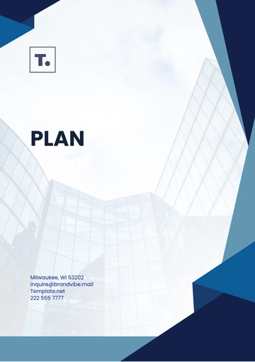 Free Plan Template to Edit Online