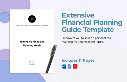 Extensive Financial Planning Guide Template