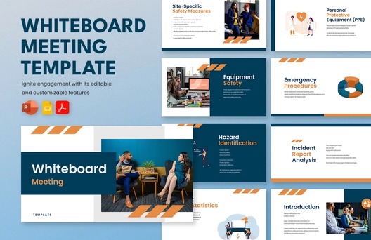 Whiteboard Meeting Template