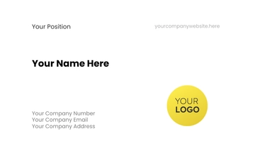 Free Financial Analyst Business Card Template to Edit Online