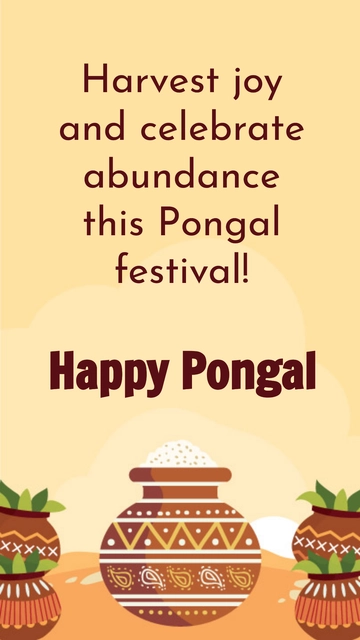 Free Pongal Traditional Quote Template to Edit Online Free Pongal Traditional Quote Template to Edit Online