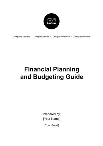 Free Financial Planning and Budgeting Guide for HR Departments Template to Edit Online