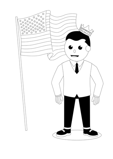 Free Martin Luther King Kindergarten Drawing Template to Edit Online