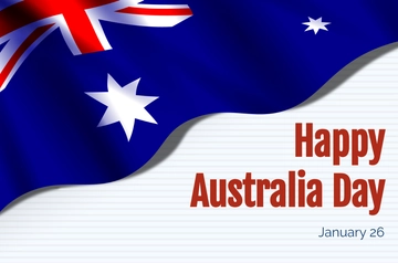 Free Australia Day 2024 Holiday Template to Edit Online