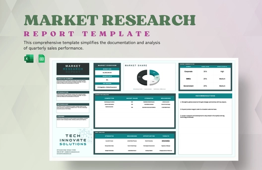Market Research Report Template