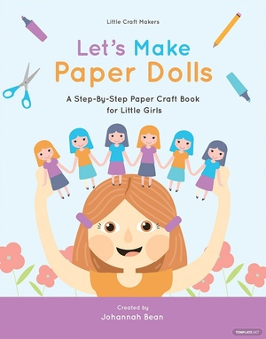 Paper Craft Book Cover Template