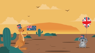 Free Australia Day Background Template to Edit Online