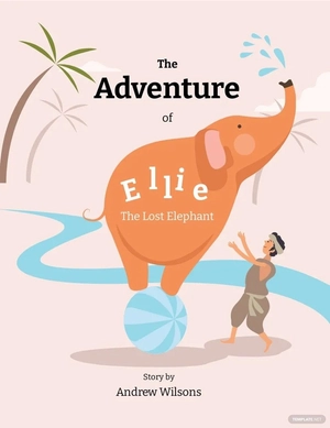 Editable Kid's Book Cover Template