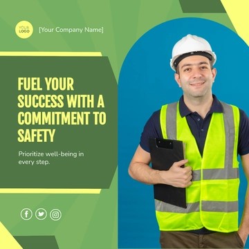 Free Health & Safety X Post Template to Edit Online