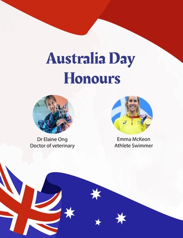 Free Australia Day Honours List Template to Edit Online
