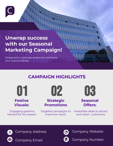 Free Seasonal Marketing Campaign Flyer Template to Edit Online | Template.net