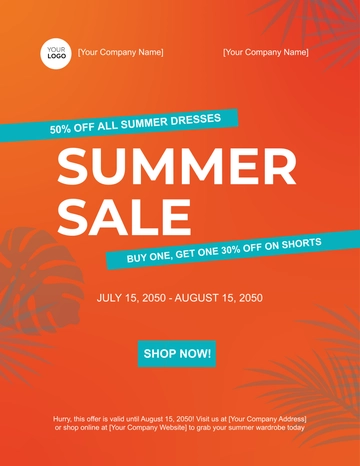Free Special Promotion Flyer Template to Edit Online