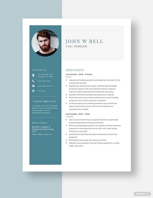 Fuel Handler Resume