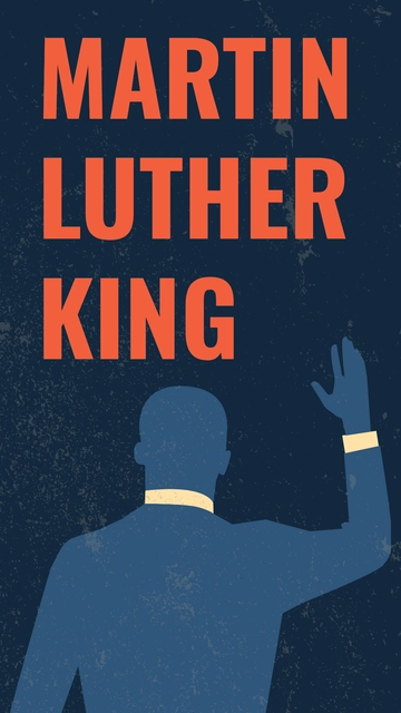 Free Martin Luther King Wallpaper Template to Edit Online