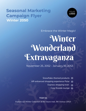 Free Seasonal Marketing Campaign Flyer Template to Edit Online