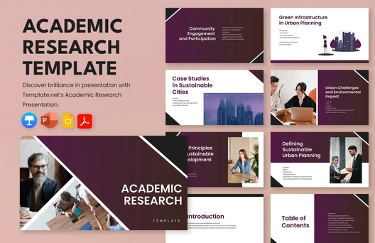 Academic Research Template Academic Research Template